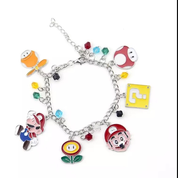 Jewelry - LAST ONE! Super Mario Bros Nintendo Charm Bracelet